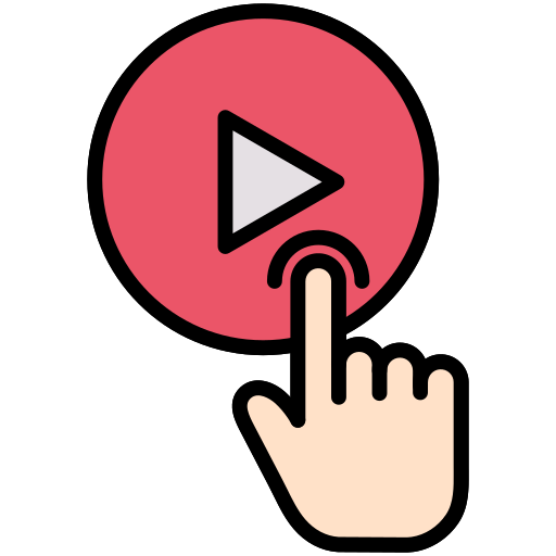 Ícone de reprodução de vídeo